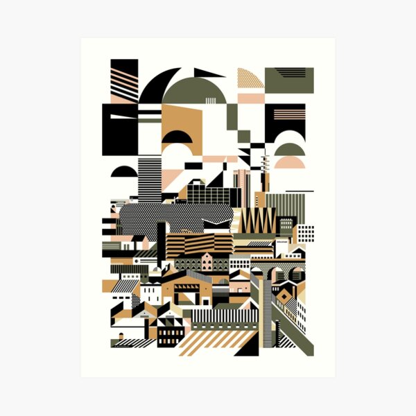 Graphicity Art Print