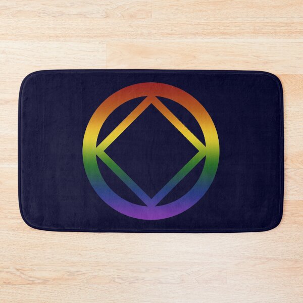 Item preview, Narcotics Anonymous Rainbow Pride Symbol designed and sold by RecoveryGift.