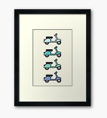 Quad Scooter Framed Print