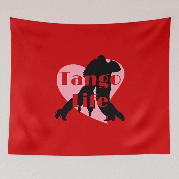 Item preview, Tango Life Heart Design with Gavito's Iconic Carpa Pose  designed and sold by infinitetango.