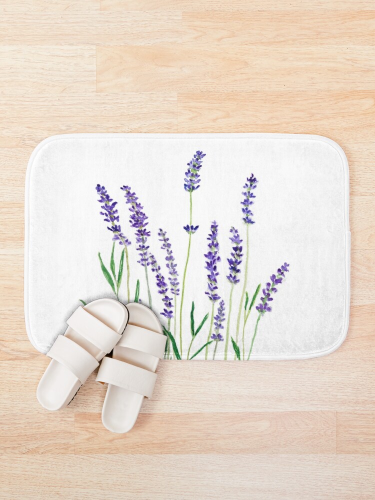 Lavender Bath Mat 