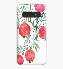 pomegranate watercolor Case/Skin for Samsung Galaxy