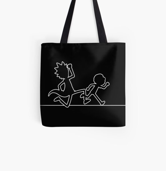 Rick and Morty All Over Print Tote Bag