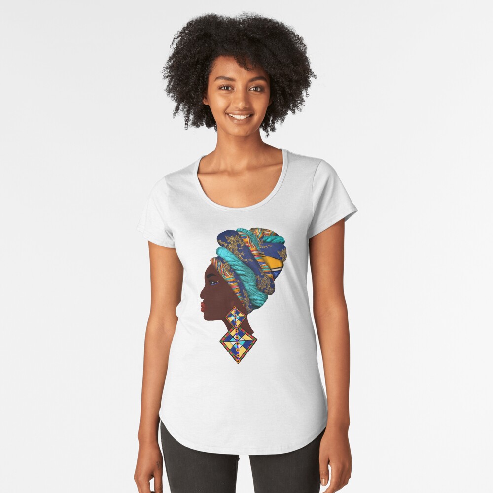 Aperçu de l'œuvre T-shirt premium échancré créée et vendue par bambino12345678.