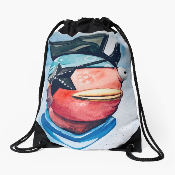 Fishstick Drawstring Bag