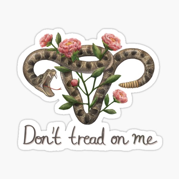 Women’s Rights Snake Sticker