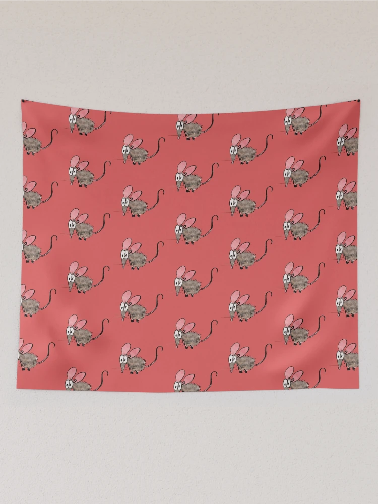 Thumbnail 2 of 3, Tapestry, Scared Mouse designed and sold by InkPotGraphics.