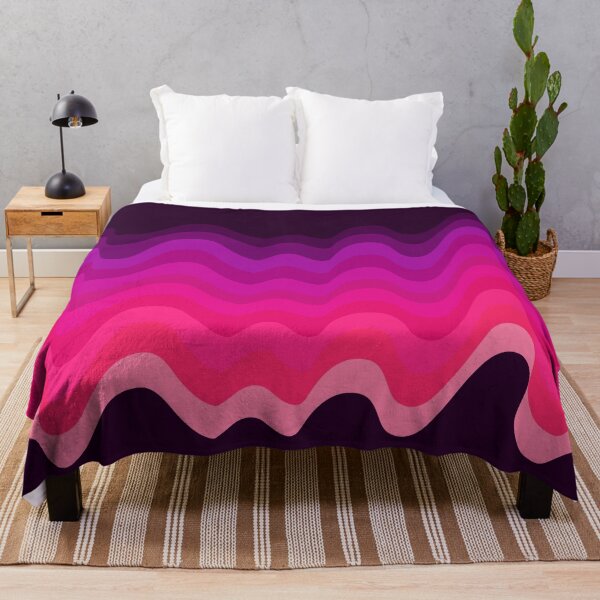 Item preview, Pink Retro Ripple designed and sold by The Wellington Boot.