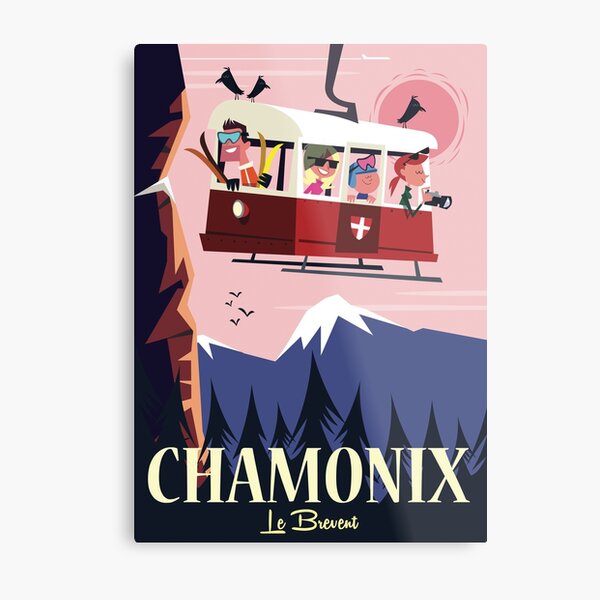 Item preview, Chamonix poster designed and sold by Gary Godel.