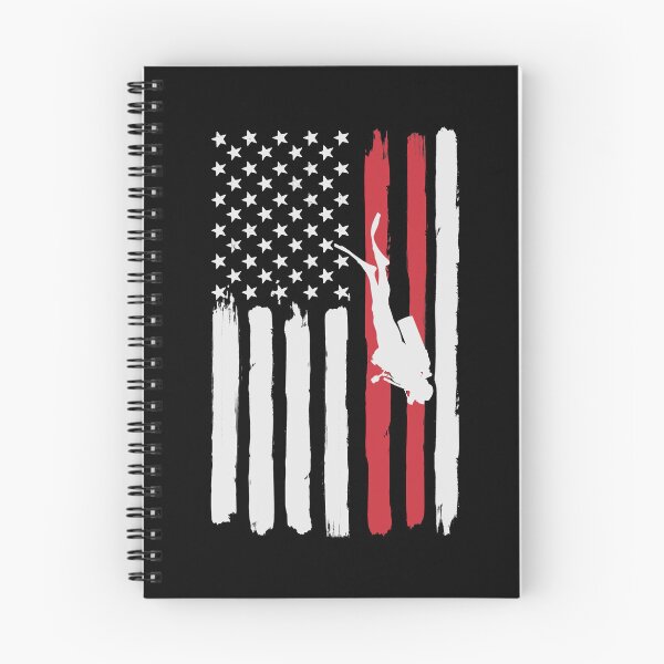 Item preview, Diving American Flag designed and sold by 4tomic.