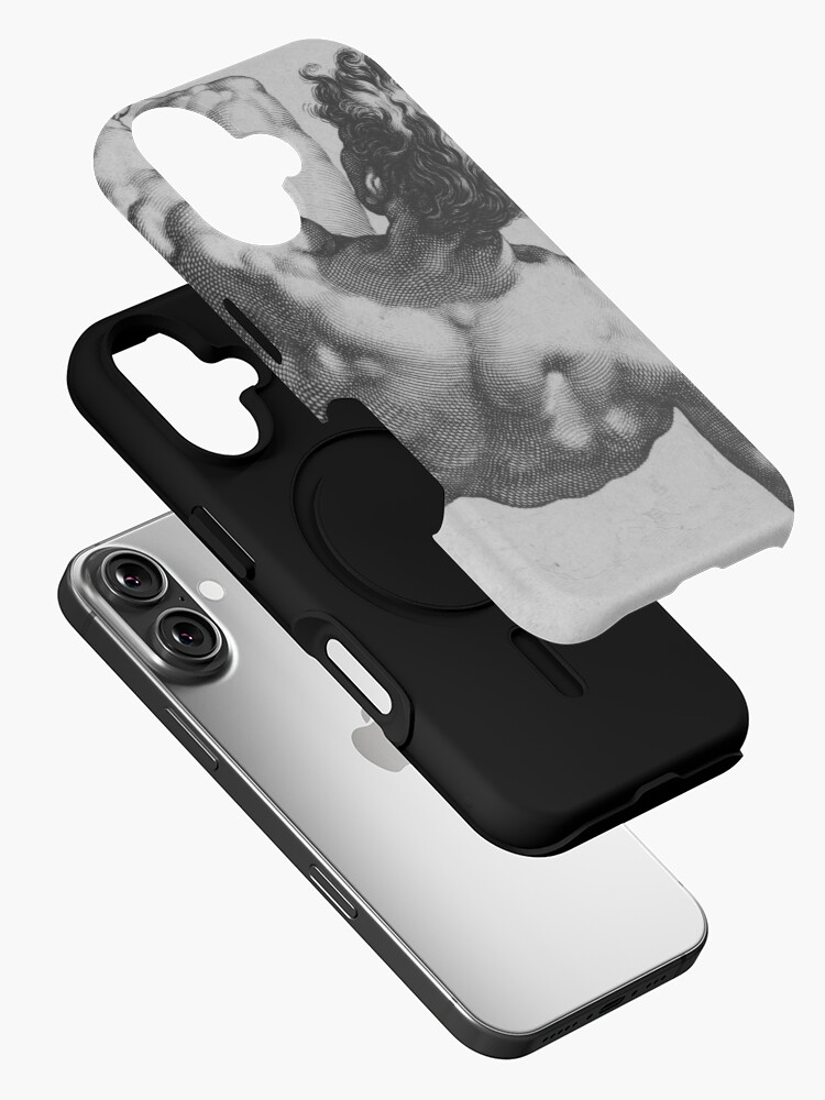 Thumbnail 2 of 4, iPhone Case, Icarus Falling designed and sold by ThatNeatStuff.