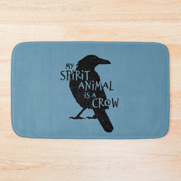 Item preview, Black Crow Silhouette - My Spirit Animal Is A Crow designed and sold by Bangtees.