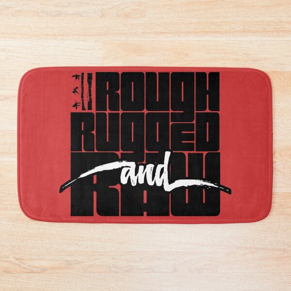 Item preview, Rough, Rugged, and Raw - w/ Rugged Logo designed and sold by giraffeKi.