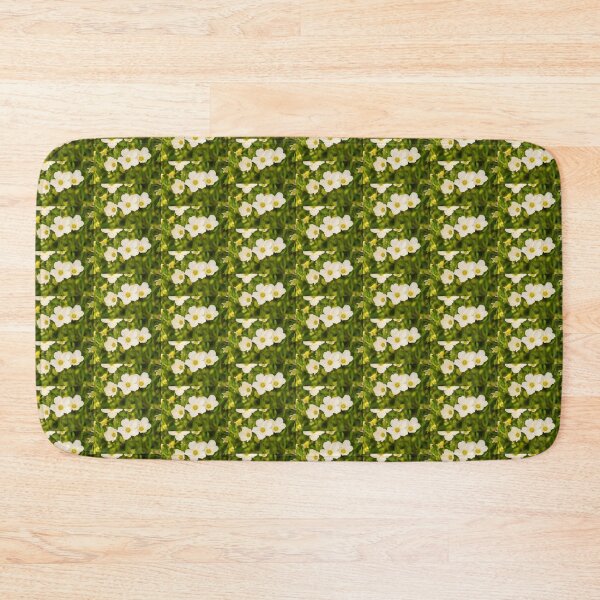 Item preview, White Flowers with a Leafy Backdrop designed and sold by LemonsandInk.