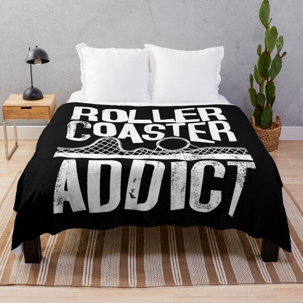 Rollercoaster Throw Blankets for Sale Redbubble