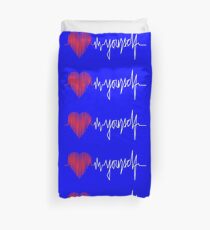 love yourself - zachary martin Duvet Cover