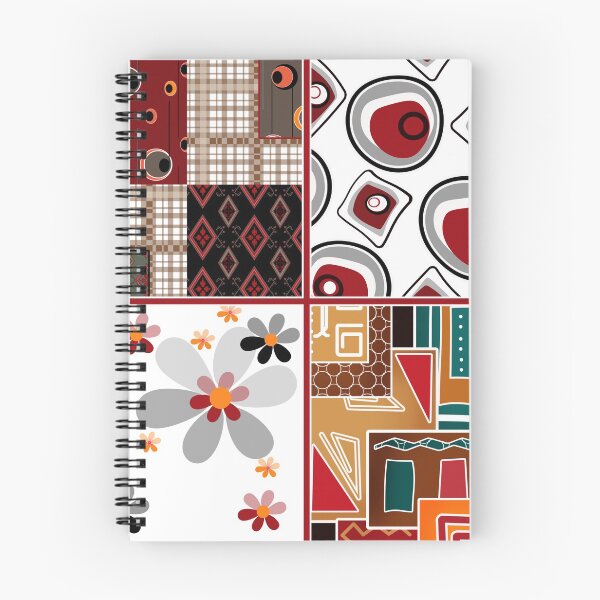 Item preview, Patchwork seamless retro pattern background designed and sold by fuzzyfox.