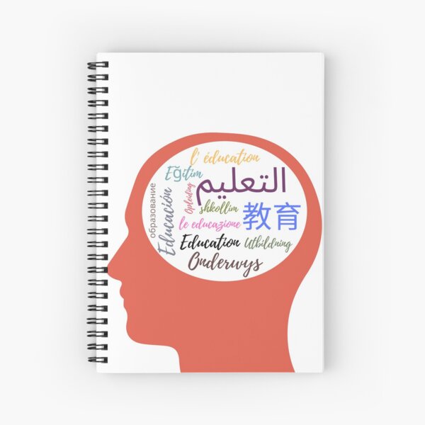 Mind Your Language Spiral Notebook