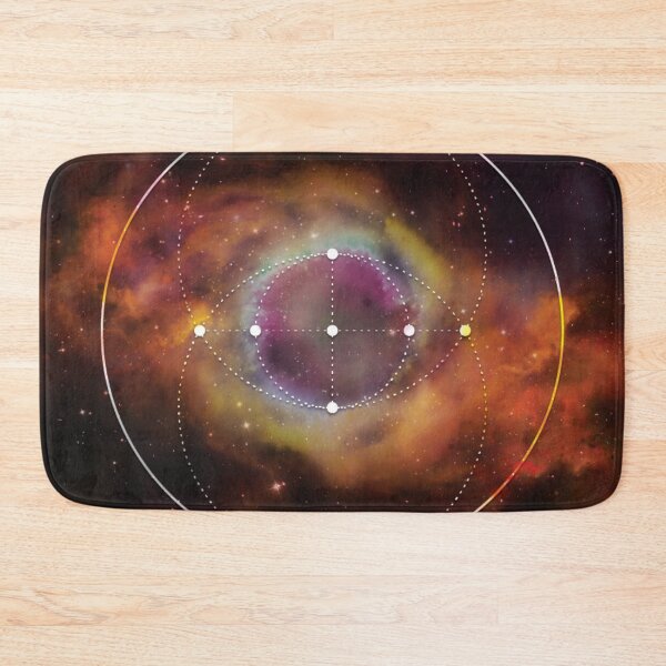 Item preview, The Vesica Piscis Eye Symbol in Outer Space Nebula designed and sold by SignalControl.