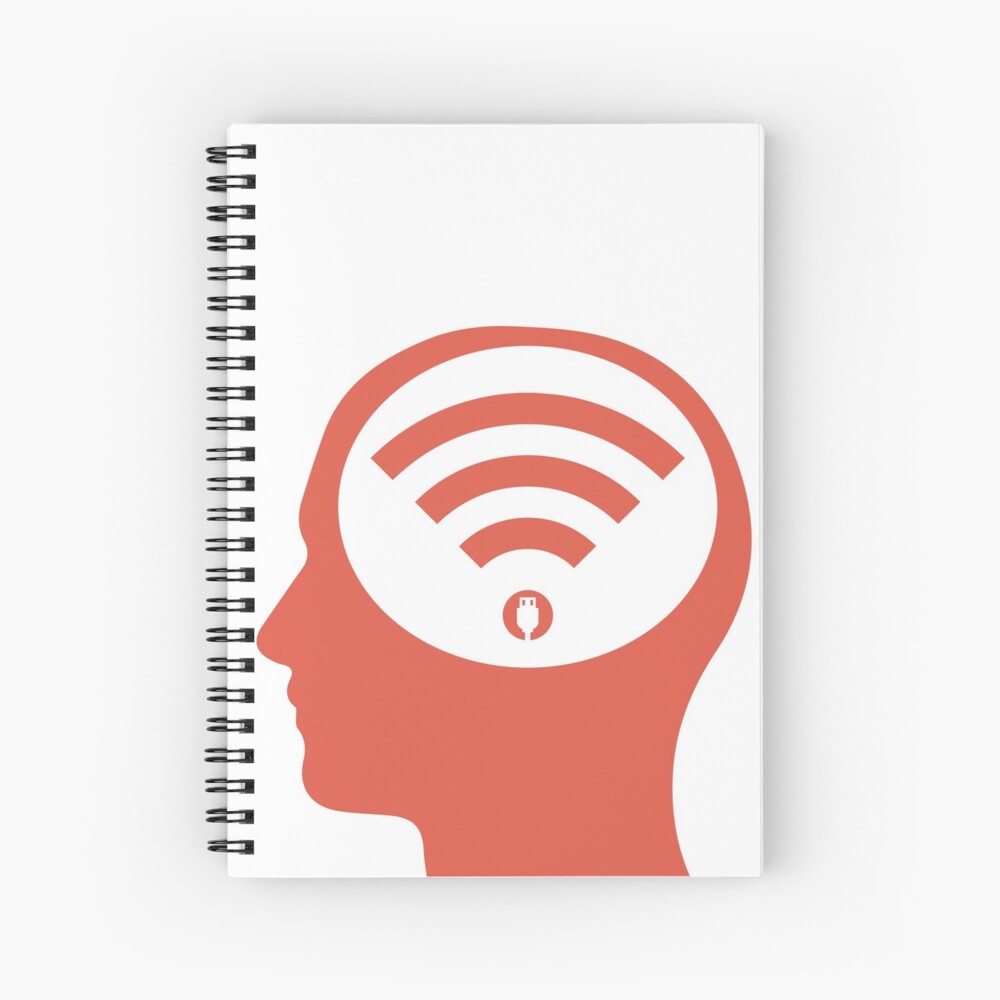 Mind Your Technology Spiral Notebook