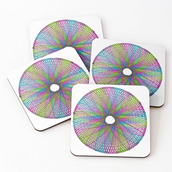 Item preview, Spirograph Multicolor Circular Pattern designed and sold by TravellingAlle.