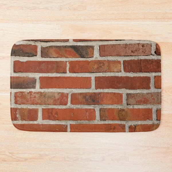 Item preview, Old Red Clinker Bricks Wall Gift designed and sold by Sandra78.