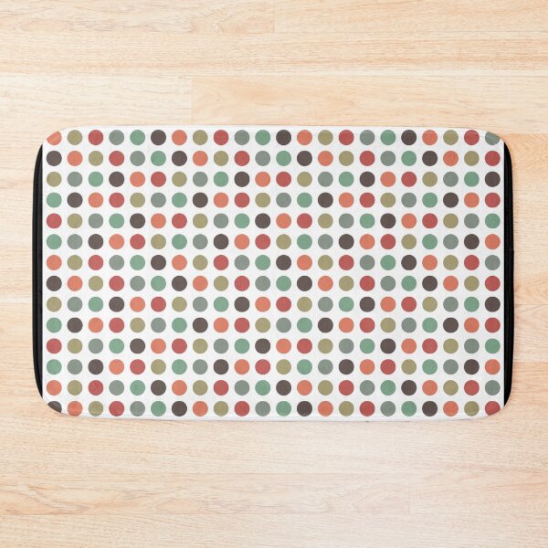 Item preview, Colorful retro small polka dots graphic pattern designed and sold by by-jwp.