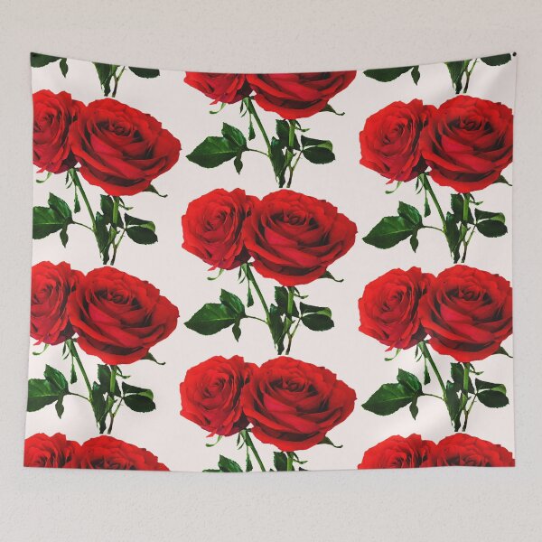 Item preview, Twin Red Roses designed and sold by Susan Savad.