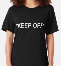 Off White Ikea Keep Off Rug Black/White Virgil Abloh - Christmas St Valentines Day New Year Tshirt Gift Idea for Boys Girls Women Men Slim Fit T-Shirt