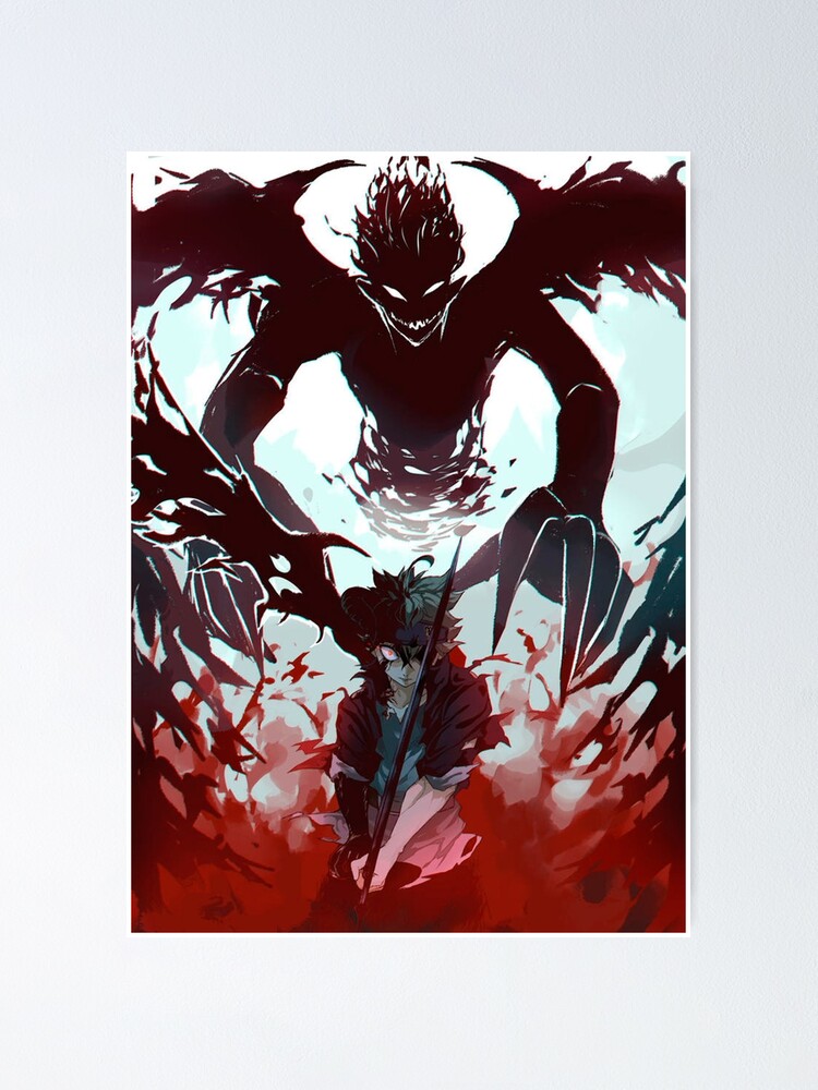 Alternate view of Demon antimagic Asta Poster