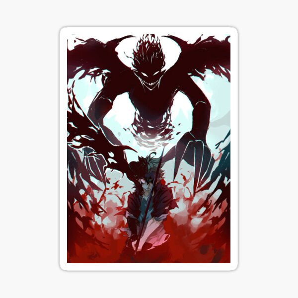 Asta Demon Antimagic Pegatina
