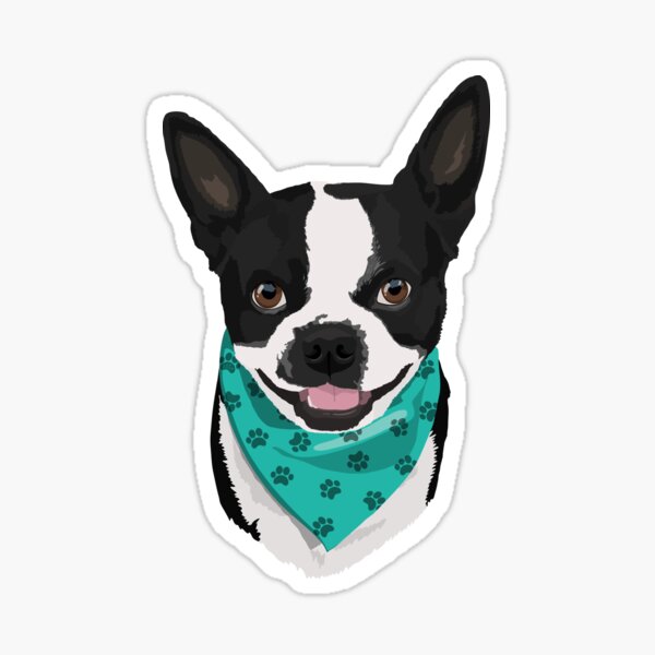 Item preview, Bella the Boston Terrier designed and sold by liz-des.