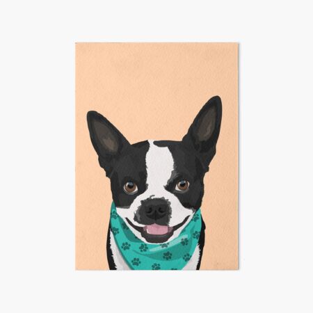Item preview, Bella the Boston Terrier designed and sold by liz-des.