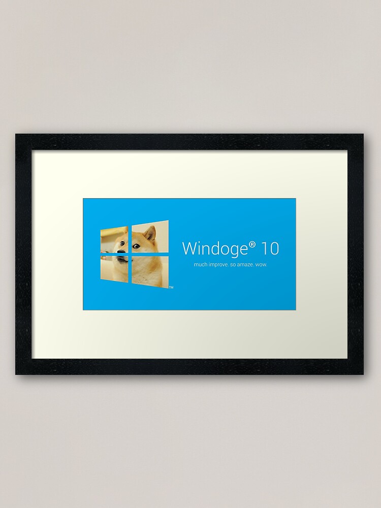 windoge 10 framed art print by rokatier redbubble windoge 10 framed art print by rokatier redbubble