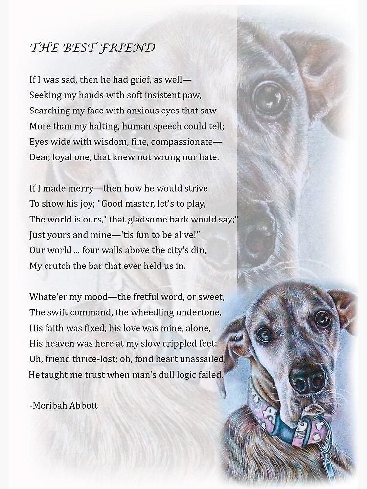 Dog Lover PRINT Gift Ideas Dog Poem Dog Celebration New Puppy Gift Dog  Funeral Dog Lover Christmas Dog Lover Birthday 