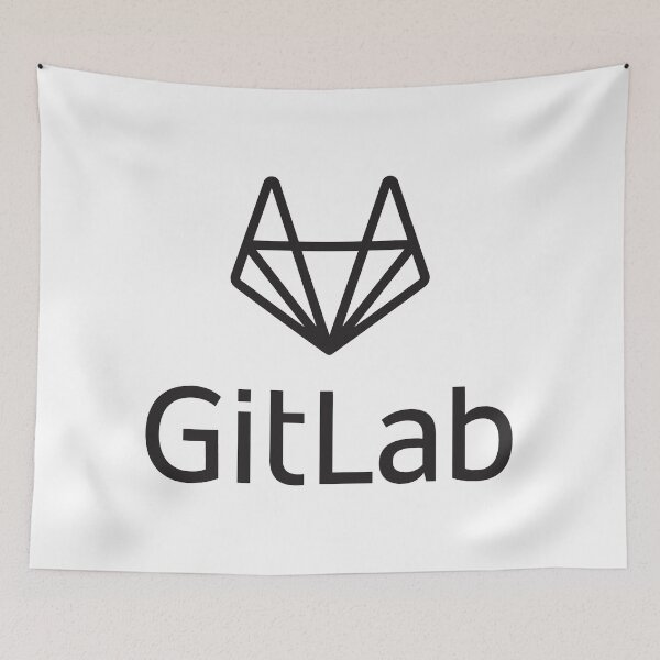 Item preview, Gitlab Wireframe Logo, Stacked designed and sold by awildanon.