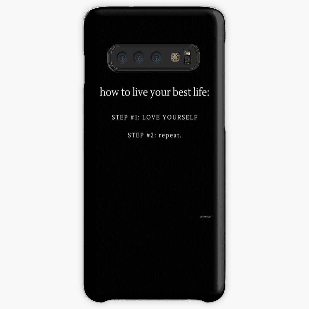 LOVE YOURSELF #3 Case & Skin for Samsung Galaxy