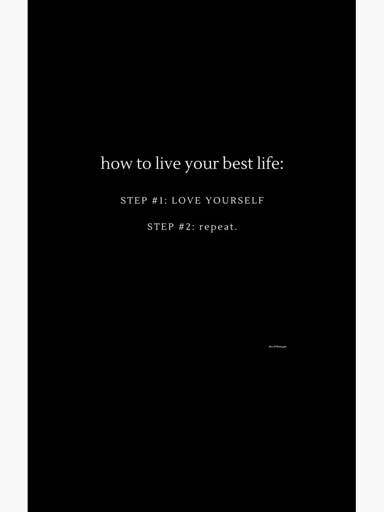 LOVE YOURSELF #3 by EWashMedia