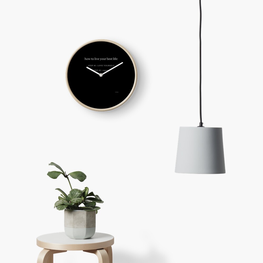 Item preview, Clock designed and sold by EWashMedia.