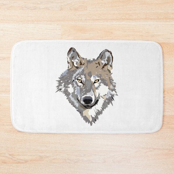 Item preview, Wolf's head designed and sold by fourretout.