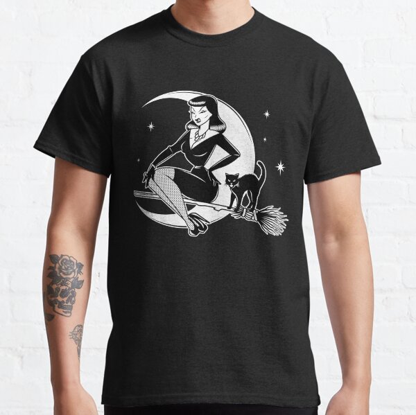 Witch Pinup Bettie Shirt Classic T-Shirt