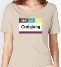 Craiglang Station Sign Women's Relaxed Fit T-Shirt