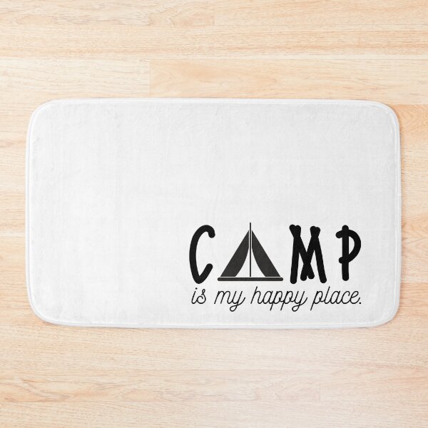 Item preview, Camp is my happy place designed and sold by CampfireMagic.