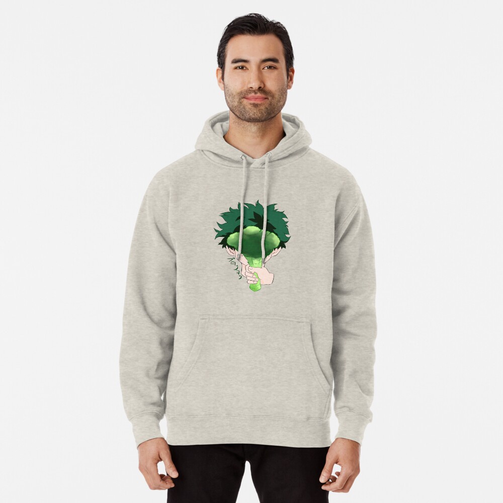 "Bukkit brown Broccoli boi art collab with starboyblue" Pullover Hoodie by Bukkitbrown Redbubble