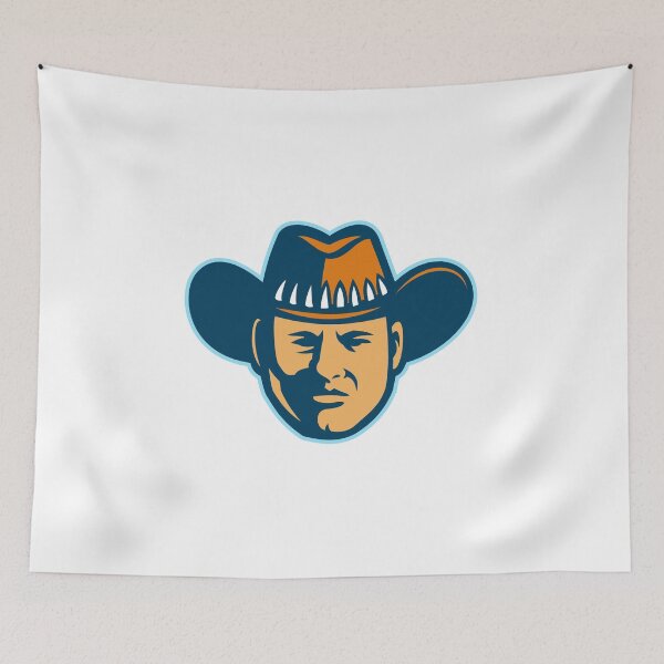 Item preview, Australian Stockman Head Mascot designed and sold by patrimonio.