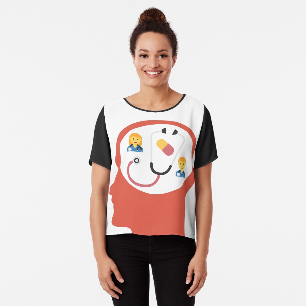 Mind Ya Healthcare! Chiffon Top