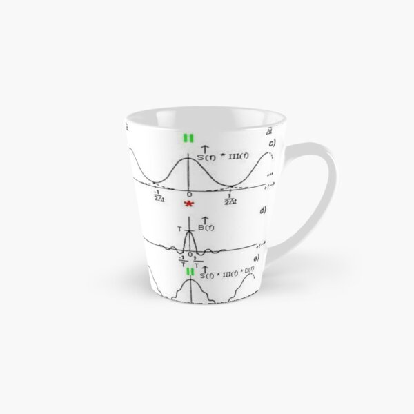 #Discrete #Fourier #Transform. #Diagram, graph, formula, chalk out, illustration, physics, graph plot, symbol, guidance, draft, sketch, science, research, scientific experiment Tall Mug