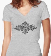 Vintage Women's Fitted V-Neck T-Shirt