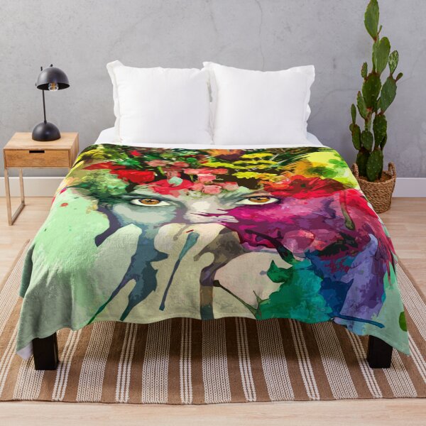 Item preview, Tropical Woman Flowers designed and sold by CristoEmilio.