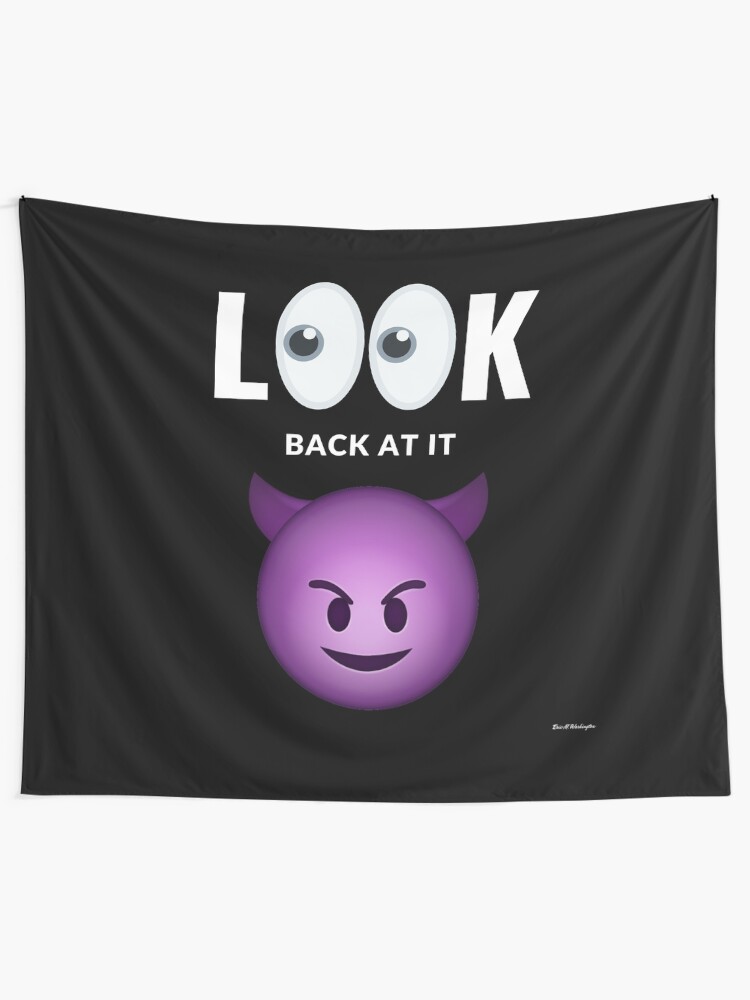 Alternate view of I See You... Tapestry